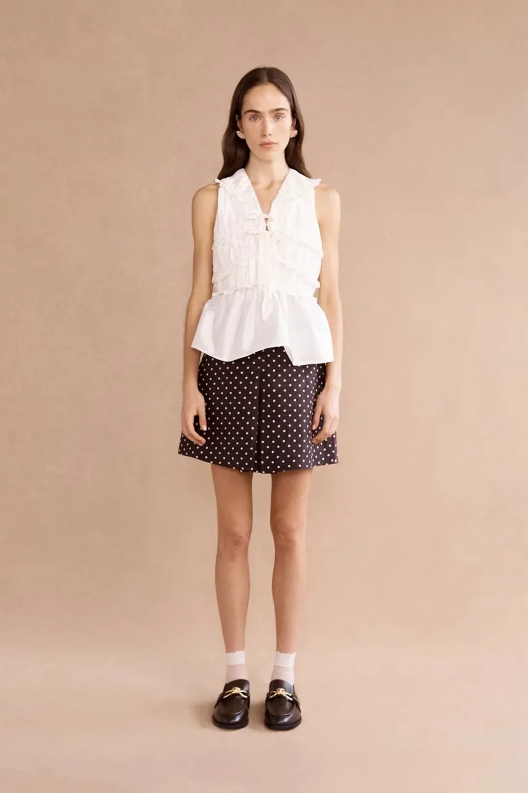 Lovaan Olivia Top Ivory Size 10 for rent on The Volte - main image