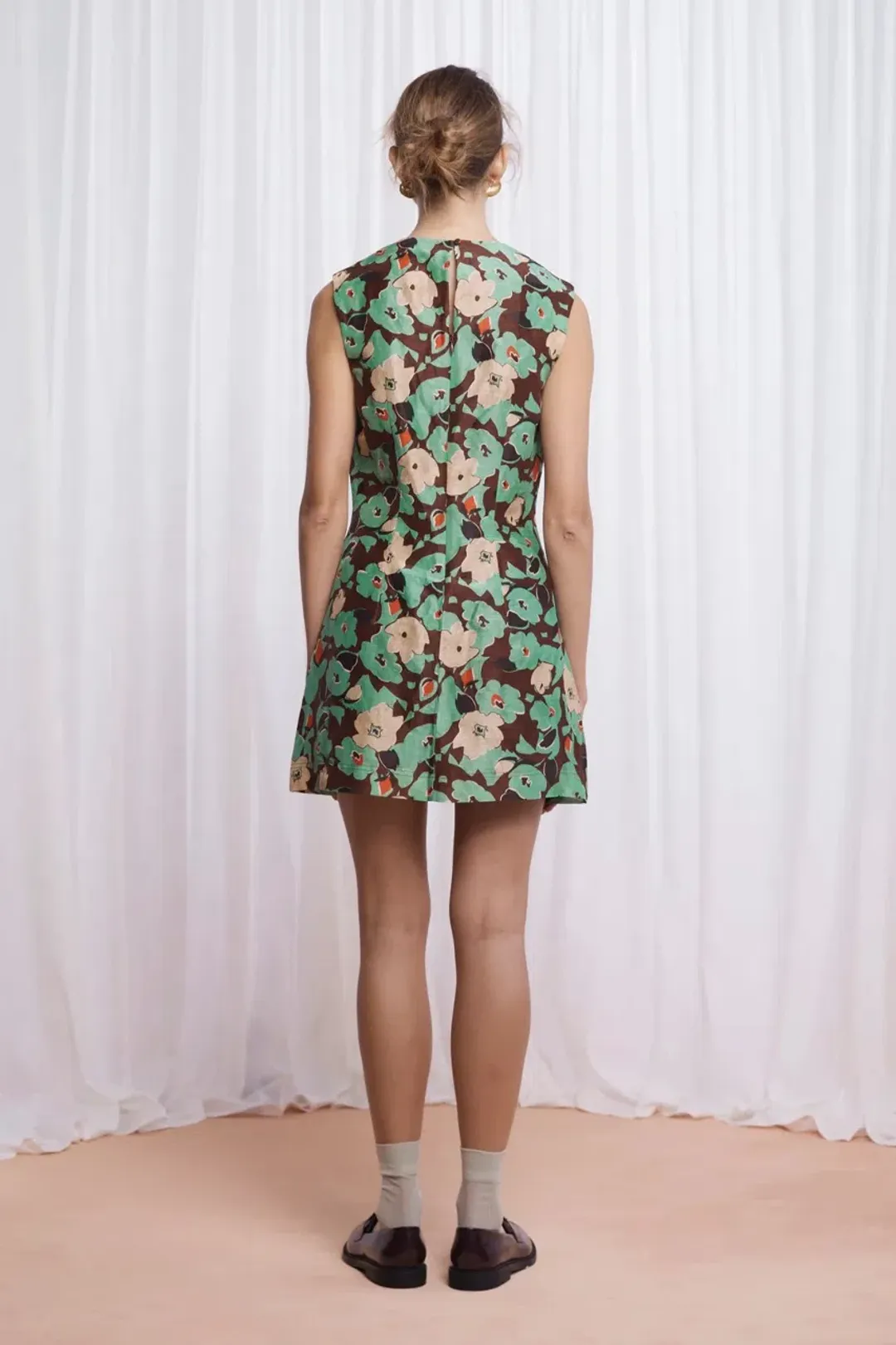 Lovaan Harper Mini Dress Echo Floral Size 10 for rent on The Volte - main image