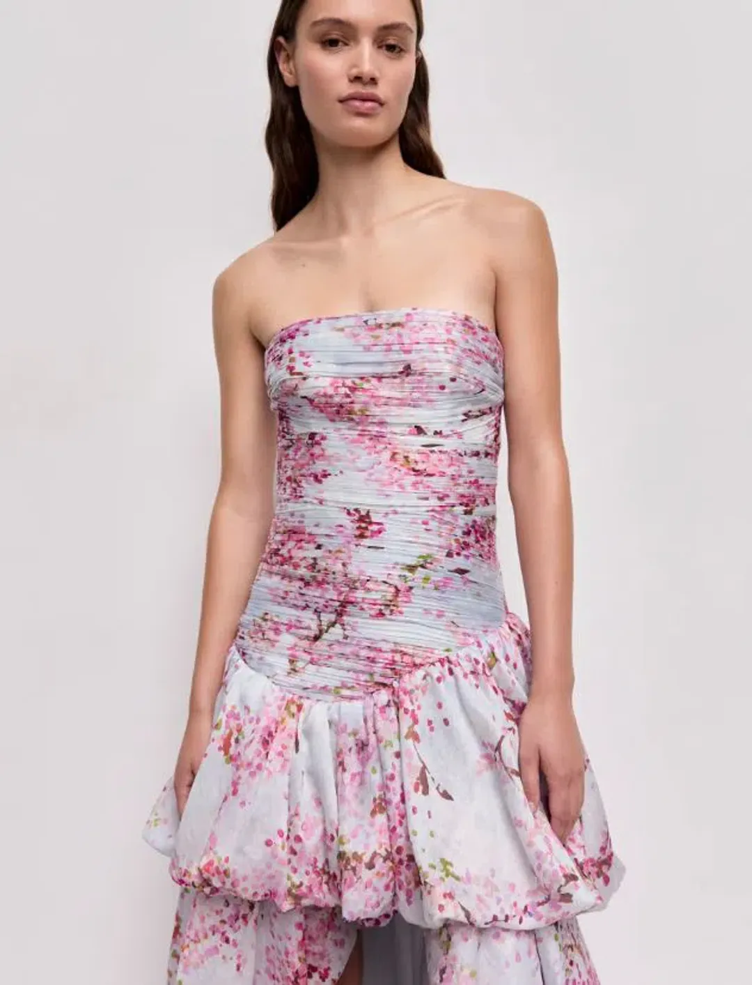 Aje Ambrose Gown in Cherry Blossom Size 10 for rent on The Volte - main image