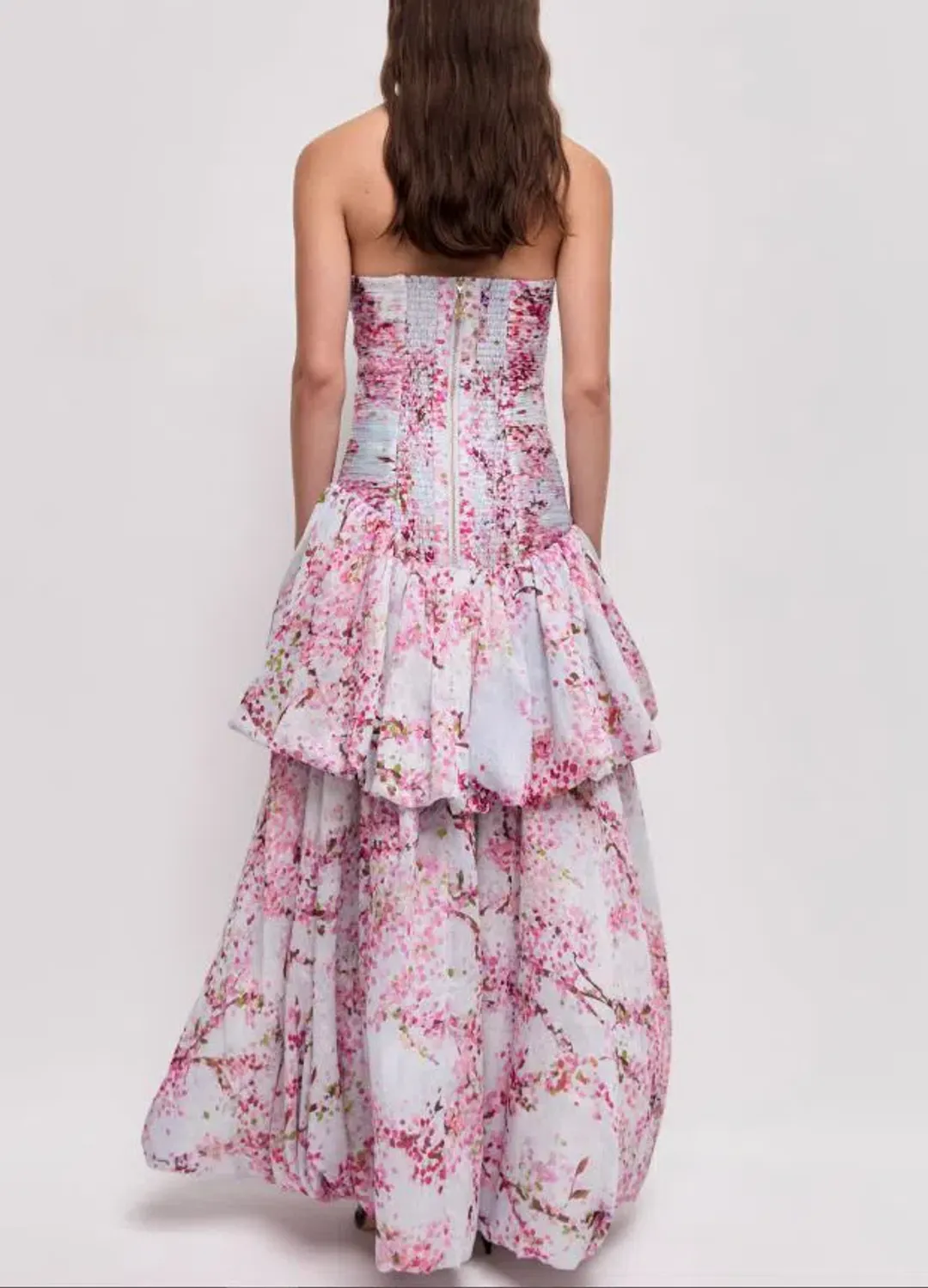 Aje Ambrose Gown in Cherry Blossom Size 10 for rent on The Volte - main image