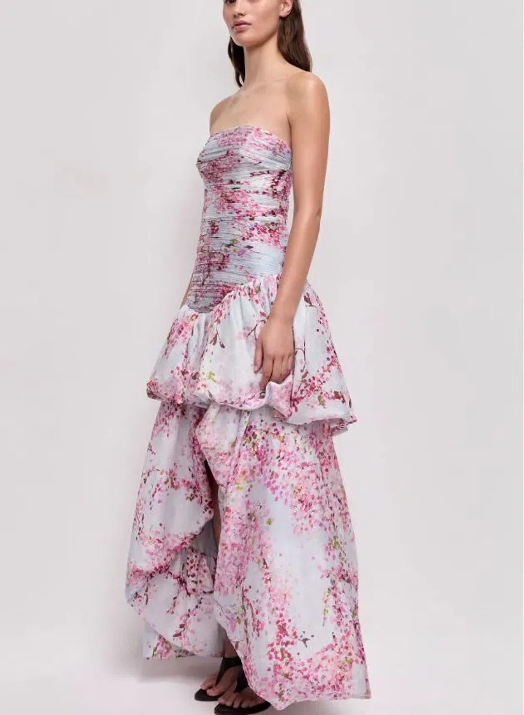 Aje Ambrose Gown in Cherry Blossom Size 10 for rent on The Volte - main image