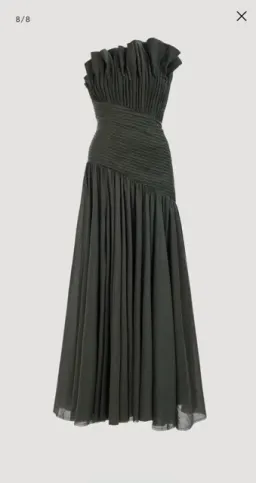Aje - Aquiline Gown - Hunter Green - Size 8 for rent on The Volte - image 1