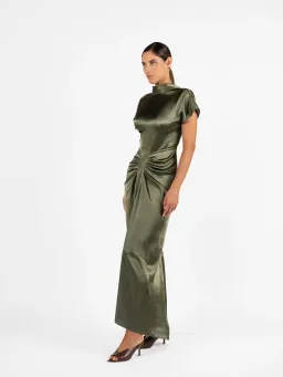 One Fell Swoop Lucent Maxi – Satin Thicket Size 10 for rent on The Volte - image 8