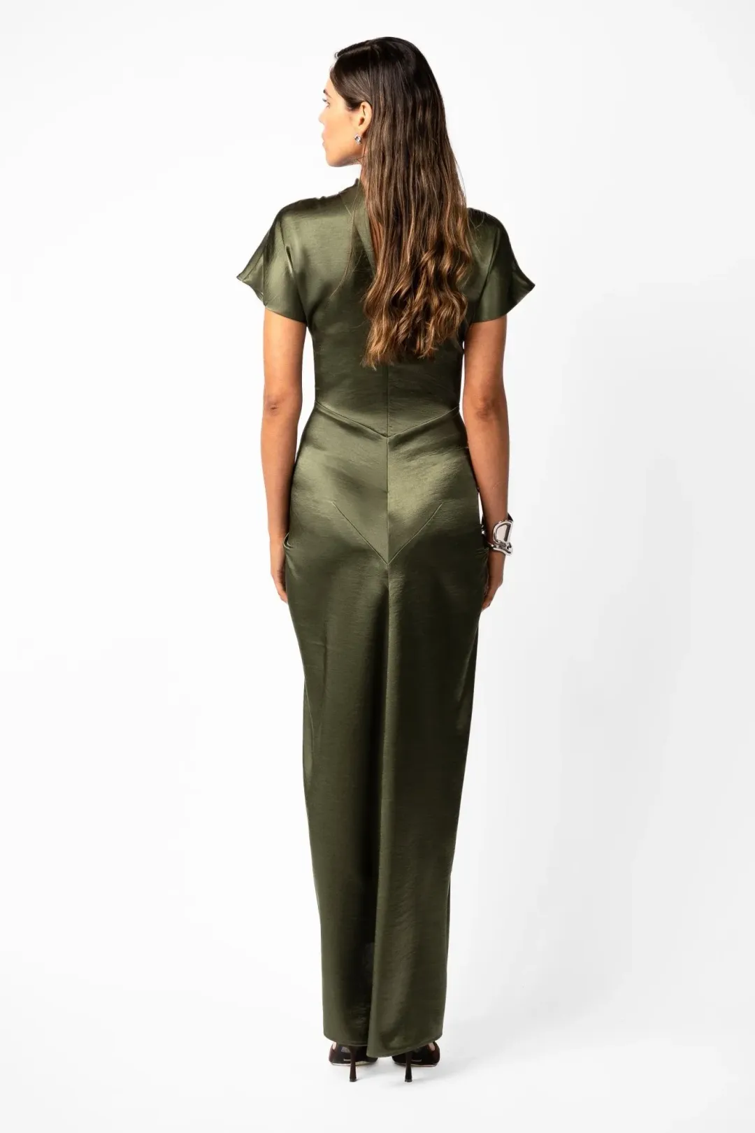 One Fell Swoop Lucent Maxi – Satin Thicket Size 10 for rent on The Volte - main image