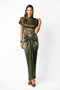 One Fell Swoop Lucent Maxi – Satin Thicket Size 10 for rent on The Volte - image 5