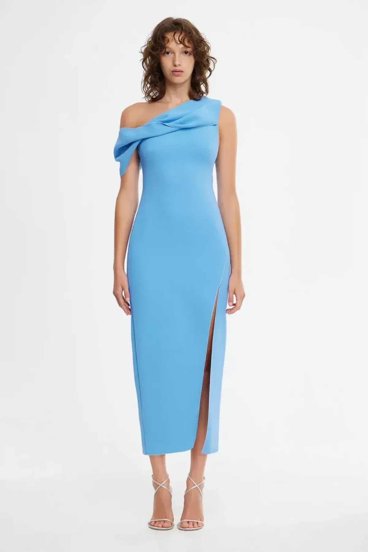 ACLER Ashford Maxi Dress in Capri Blue Size 10 for rent on The Volte - main image
