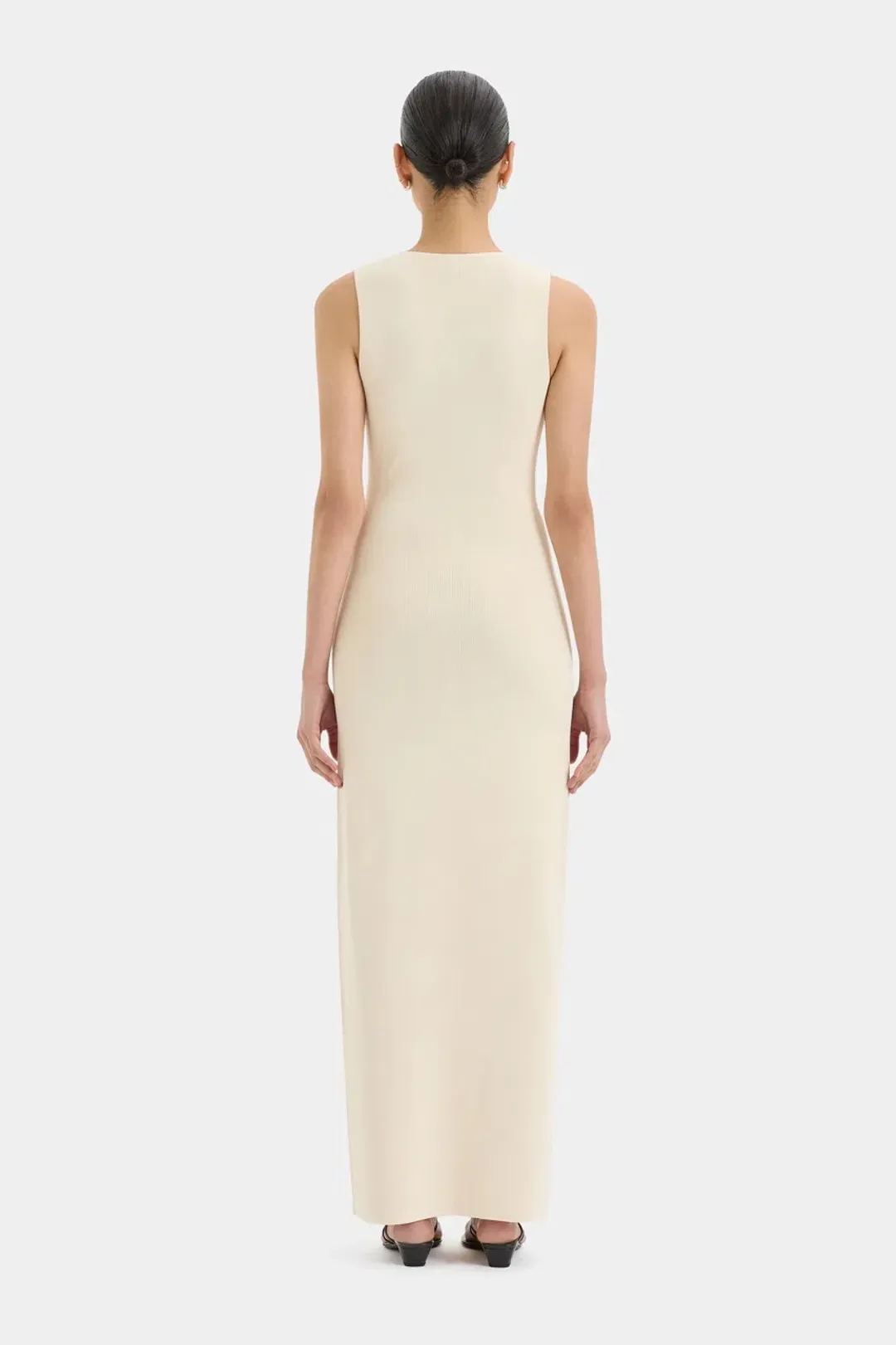 Sir Kinetic Beaded Midi Dress in Ecru size 1/8 for rent on The Volte - main image