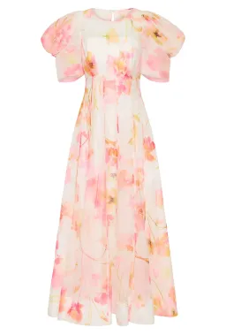 Aje Clementine Midi Dress Wildflowers Size 10 for rent on The Volte - image 2