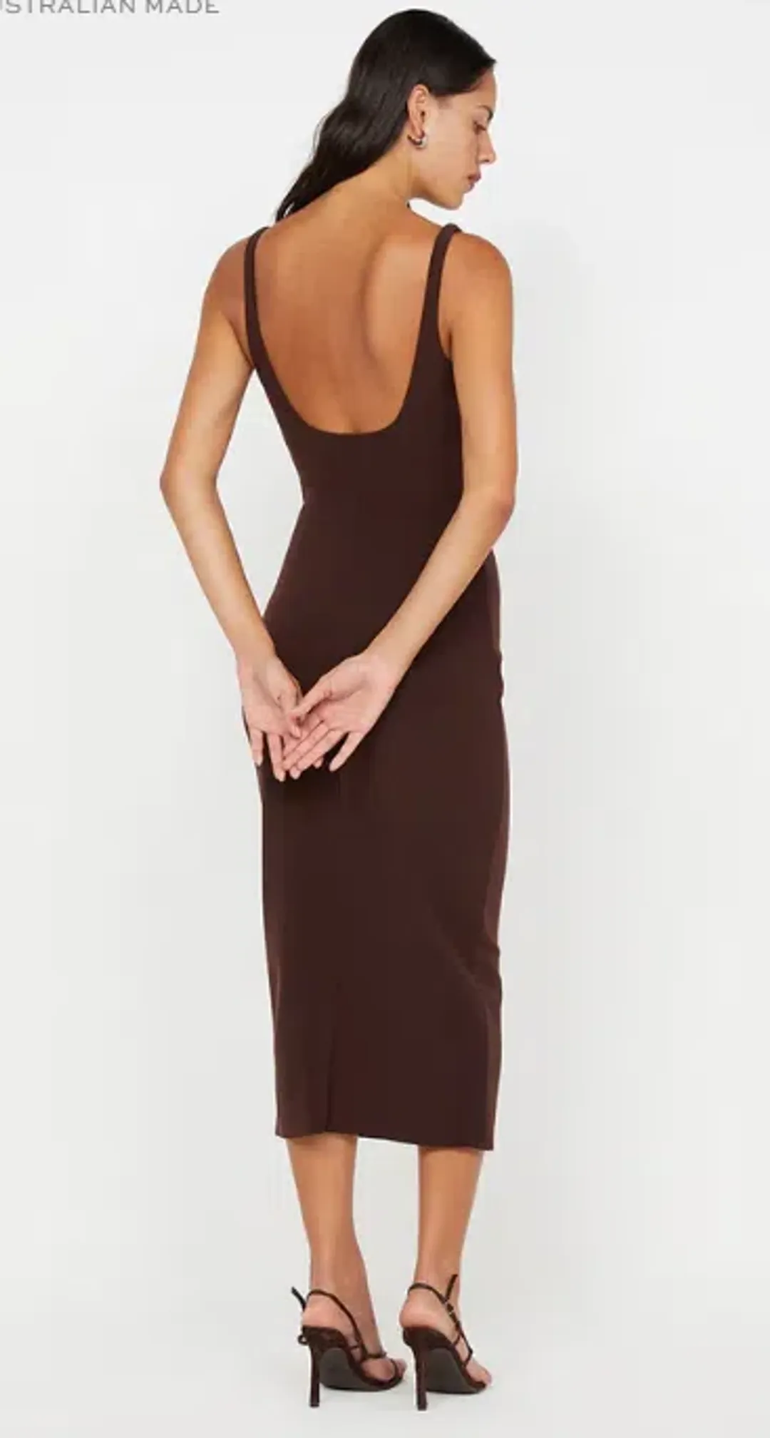 Bec + Bridge - Karina Tuck Midi Dress - Size 6 for rent on The Volte - main image