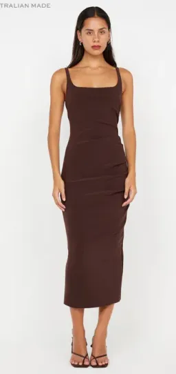 Bec + Bridge - Karina Tuck Midi Dress - Size 6 for rent on The Volte - image 1