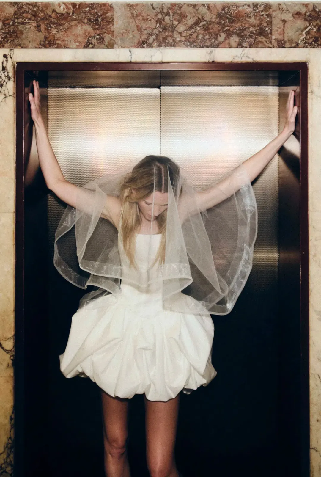 Aje Alani Mini Dress Ivory Size 10 for rent on The Volte - main image