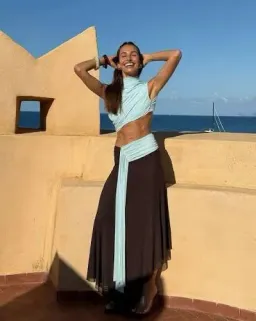 Bec + Bridge Conni Asym Midi Dress Size 8 for rent on The Volte - image 5