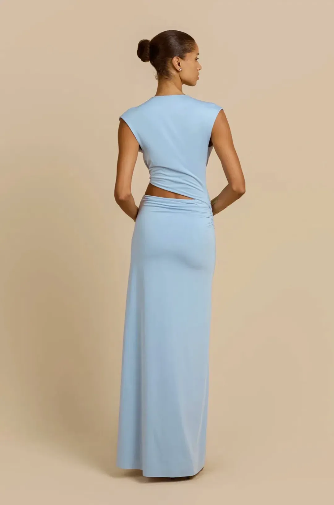 Arcina Ori Jade Dress Blue size XS for rent on The Volte - main image