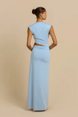 Arcina Ori Jade Dress Blue size XS for rent on The Volte - image 3