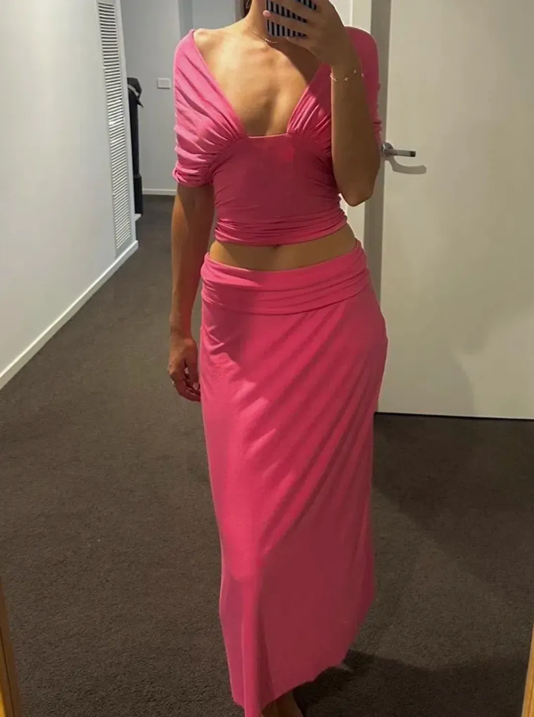 HANDMADE luna PINK set size xs./s for rent on The Volte - main image