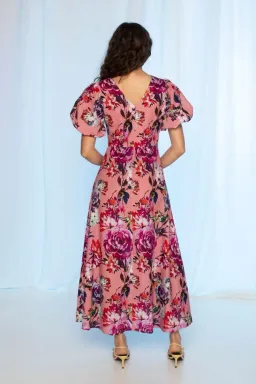 Kachel Penelope Dress in Lovers Floral Print Size 14 for rent on The Volte - image 3