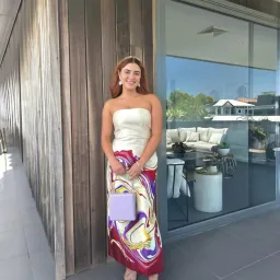 Alemais Luca Corset Midi Dress In Multi Size 6 for rent on The Volte - image 5