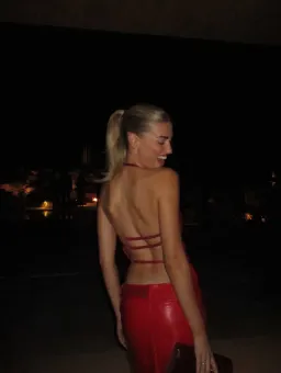 Setaye Cherry Midi Set , Red Size 6 (Extra Small) for rent on The Volte - image 2