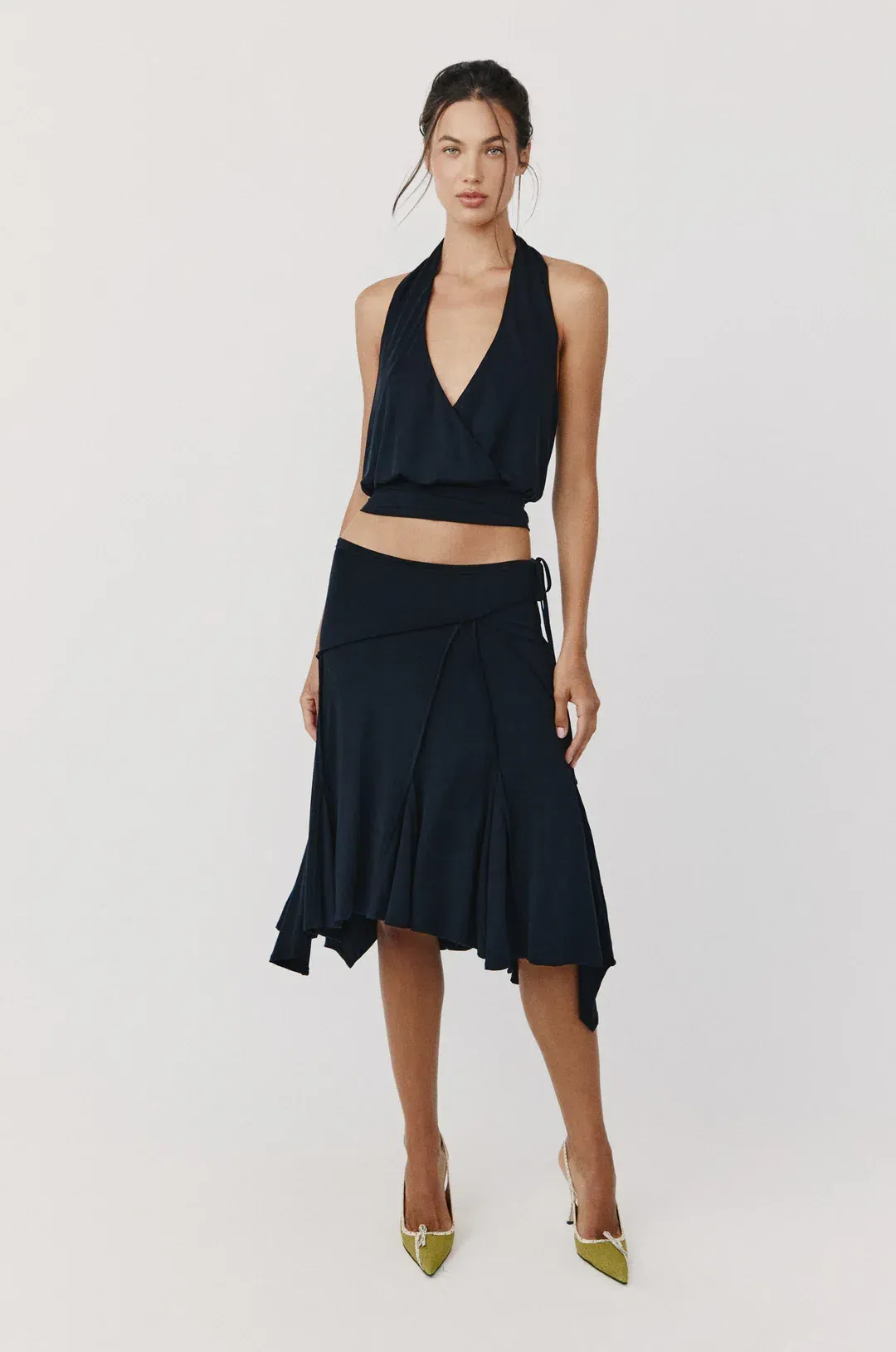 With Jean Sharni set size XS black  for rent on The Volte - main image