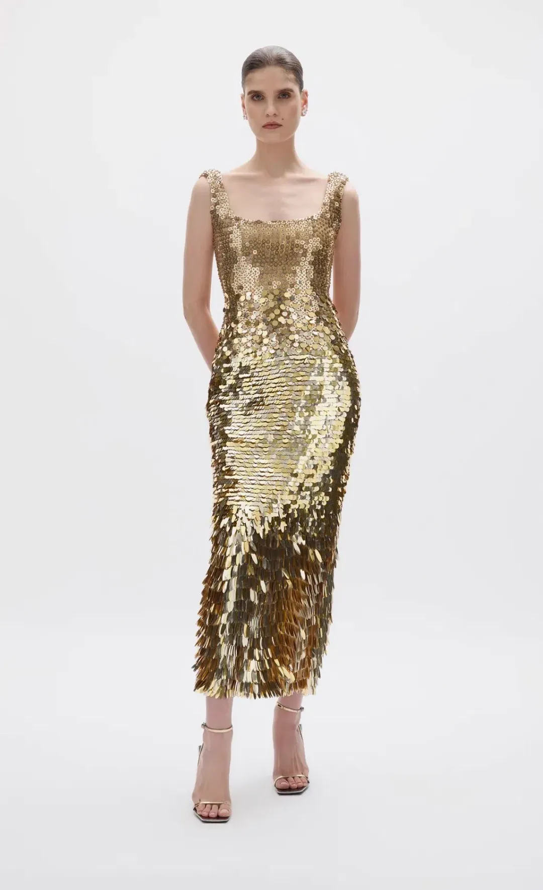 Rachel Gilbert Remy Dress midi size 6 for rent on The Volte - main image