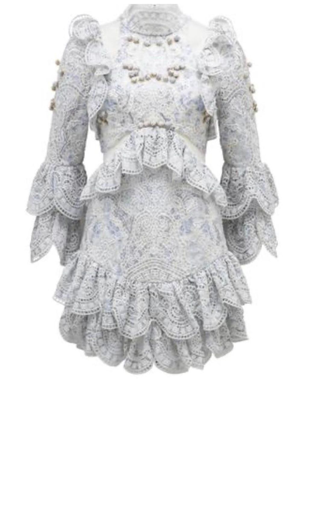 Thurley flutter dress size 8 for rent on The Volte - main image