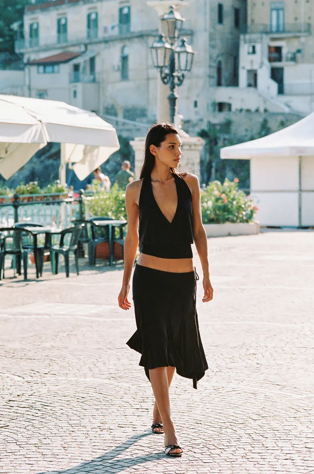 With Jean Sharni set black size S  for rent on The Volte - main image