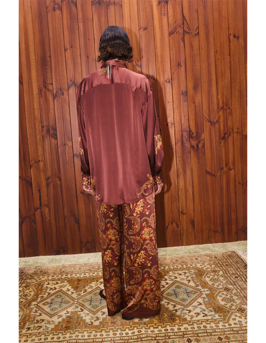 Alemais Seraphina Silk Shirt and Pants - size 6/8 for rent on The Volte - main image