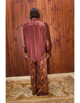 Alemais Seraphina Silk Shirt and Pants - size 6/8 for rent on The Volte - image 2