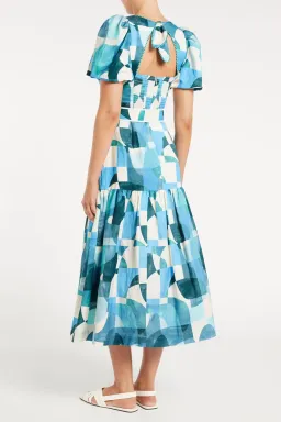 Rebecca Vallance Mallorca Midi Dress Size 8 for rent on The Volte - image 3