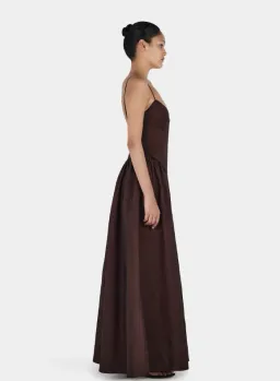 Hansen & Gretel Bellini Gown in Chocolate Size XS/AU6 for rent on The Volte - image 3