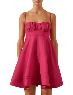 Shona Joy Joanine Corded Circle Mini Dress Size 10 for rent on The Volte - image 5