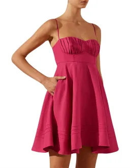 Shona Joy Joanine Corded Circle Mini Dress Size 10 for rent on The Volte - image 4