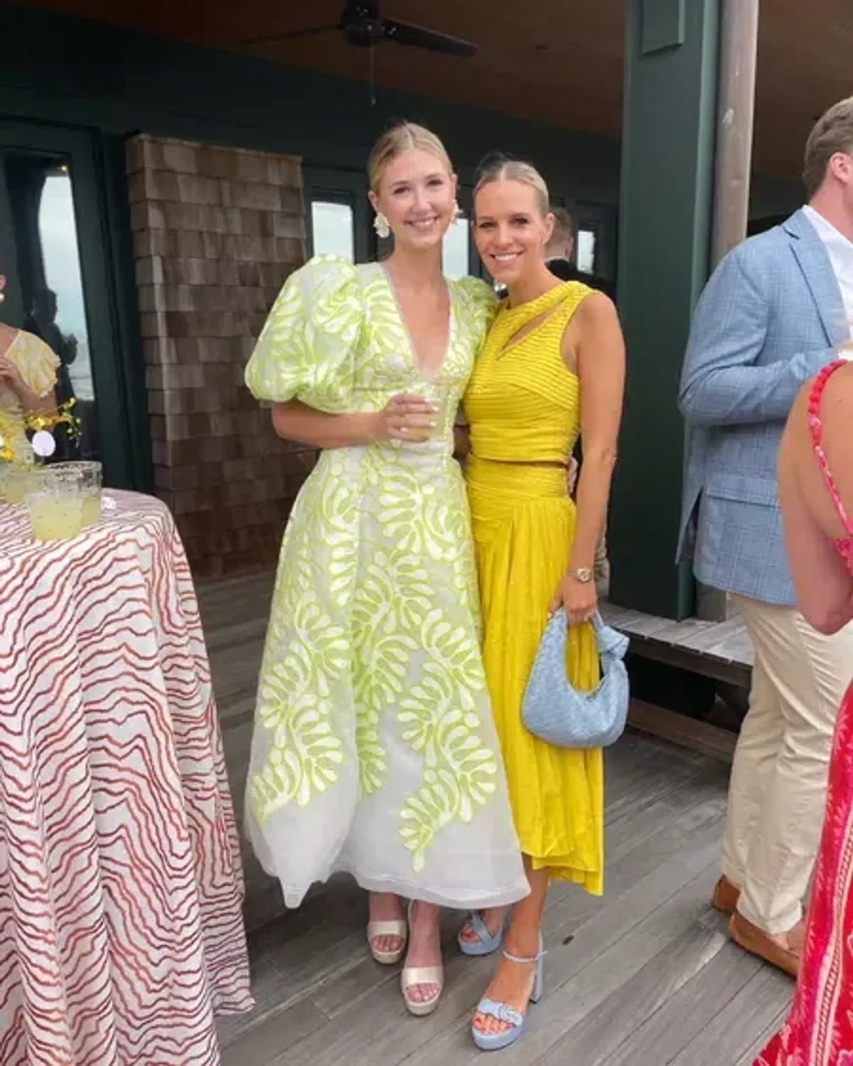 Aje Botanical Applique Midi Dress Print Size 14 for rent on The Volte - main image