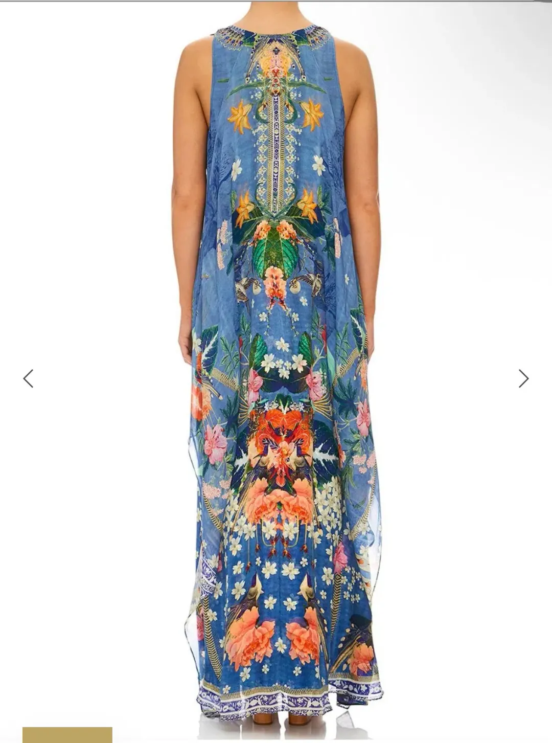 Camilla tie front dress size S(10) for rent on The Volte - main image