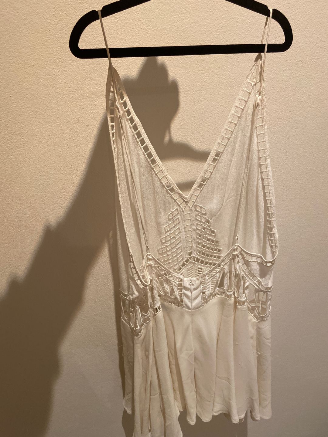 Magali Pascal Ivy Dress White Size 8 for rent on The Volte - main image