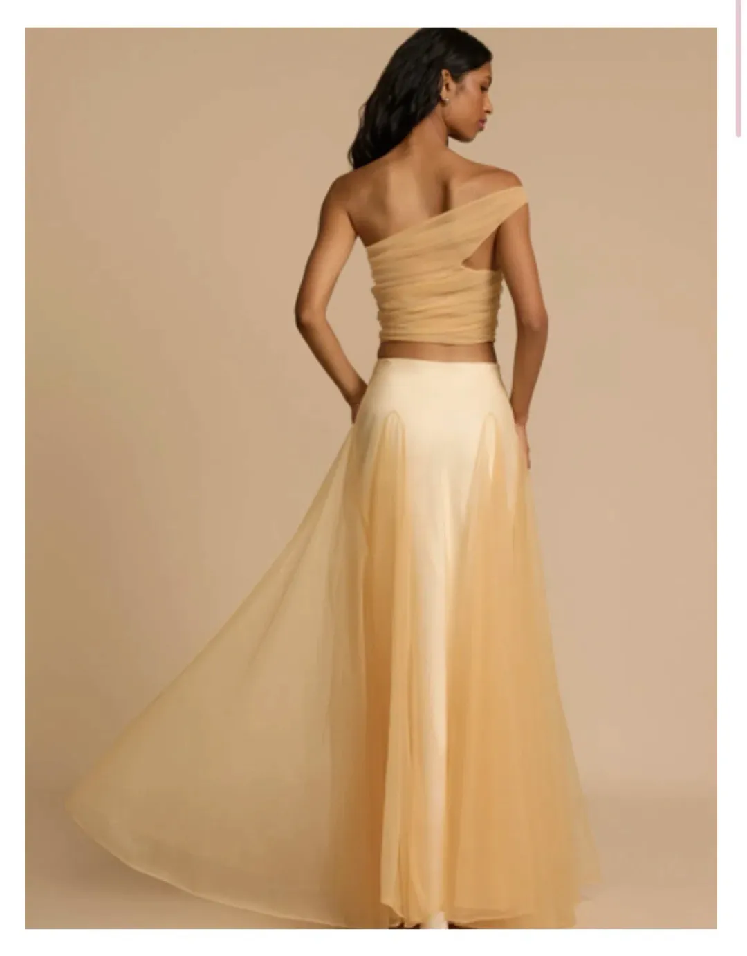 Violetta top and skirt set for rent on The Volte - main image