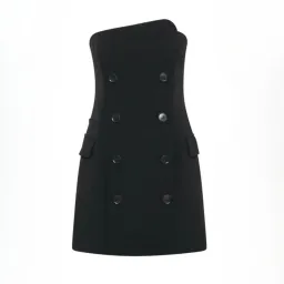 Camilla and Marc Izola Tailored Mini Dress in Black Size 10 for rent on The Volte - image 4