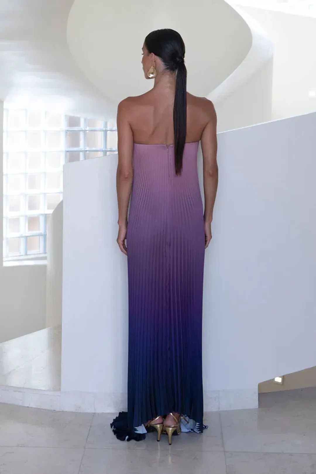 LIDEE WOMAN BLACK TIE GOWN DUSK - SIZE 8 for rent on The Volte - main image