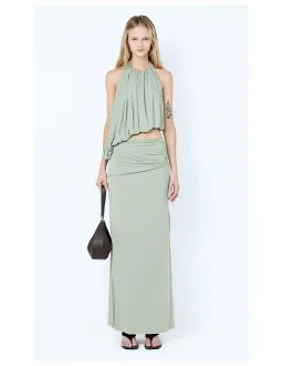 Bec Bridge Cadence Racer Maxi Dress Mint Size 10 for rent on The Volte - image 1
