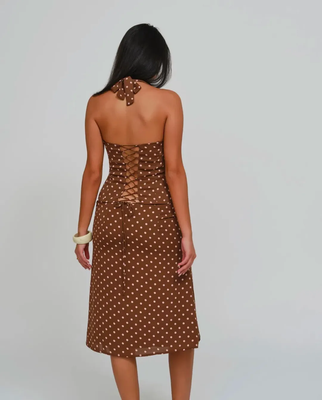 Saskia corset top and matching skirt  for rent on The Volte - main image