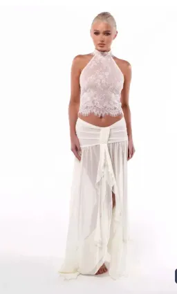 Poppy top and Wilhelmina maxi skirt set  for rent on The Volte - image 1