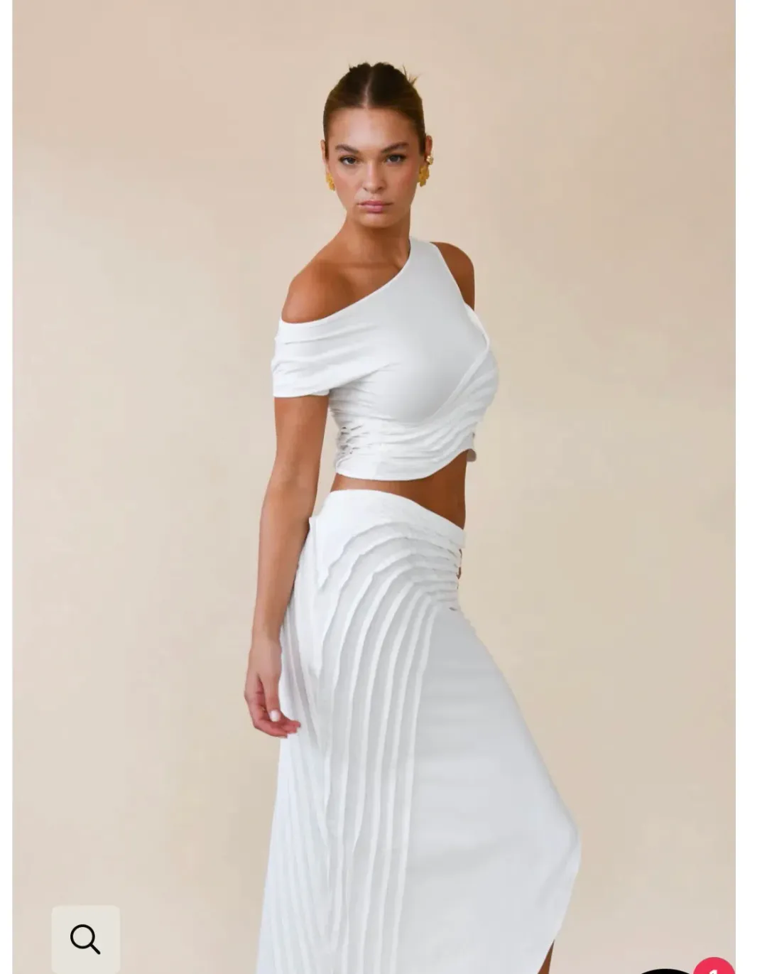 Isla top and skirt set  for rent on The Volte - main image