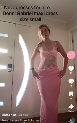 Gabriel maxi dress for rent on The Volte - image 3