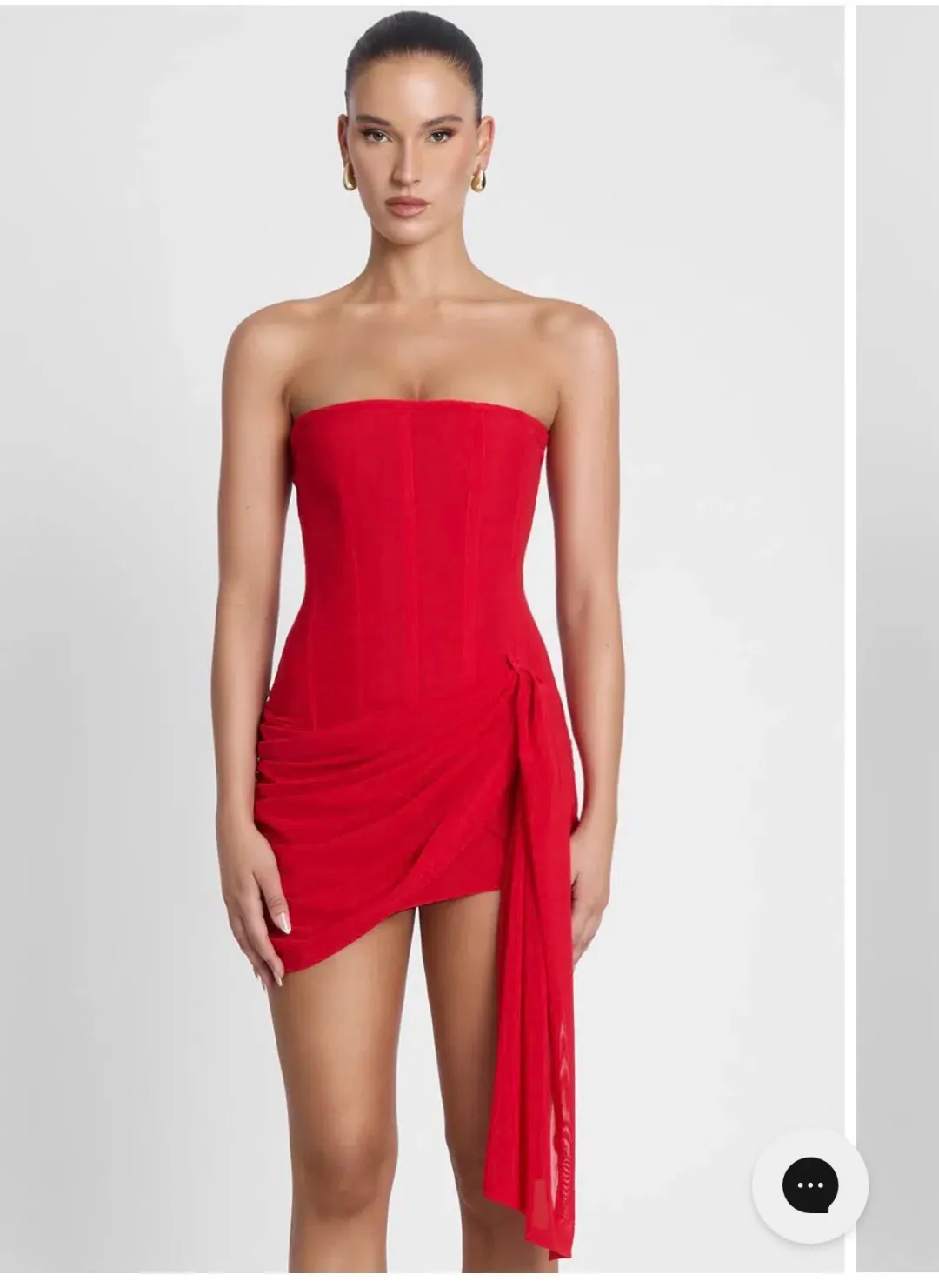 Mira mesh corset dress  for rent on The Volte - main image