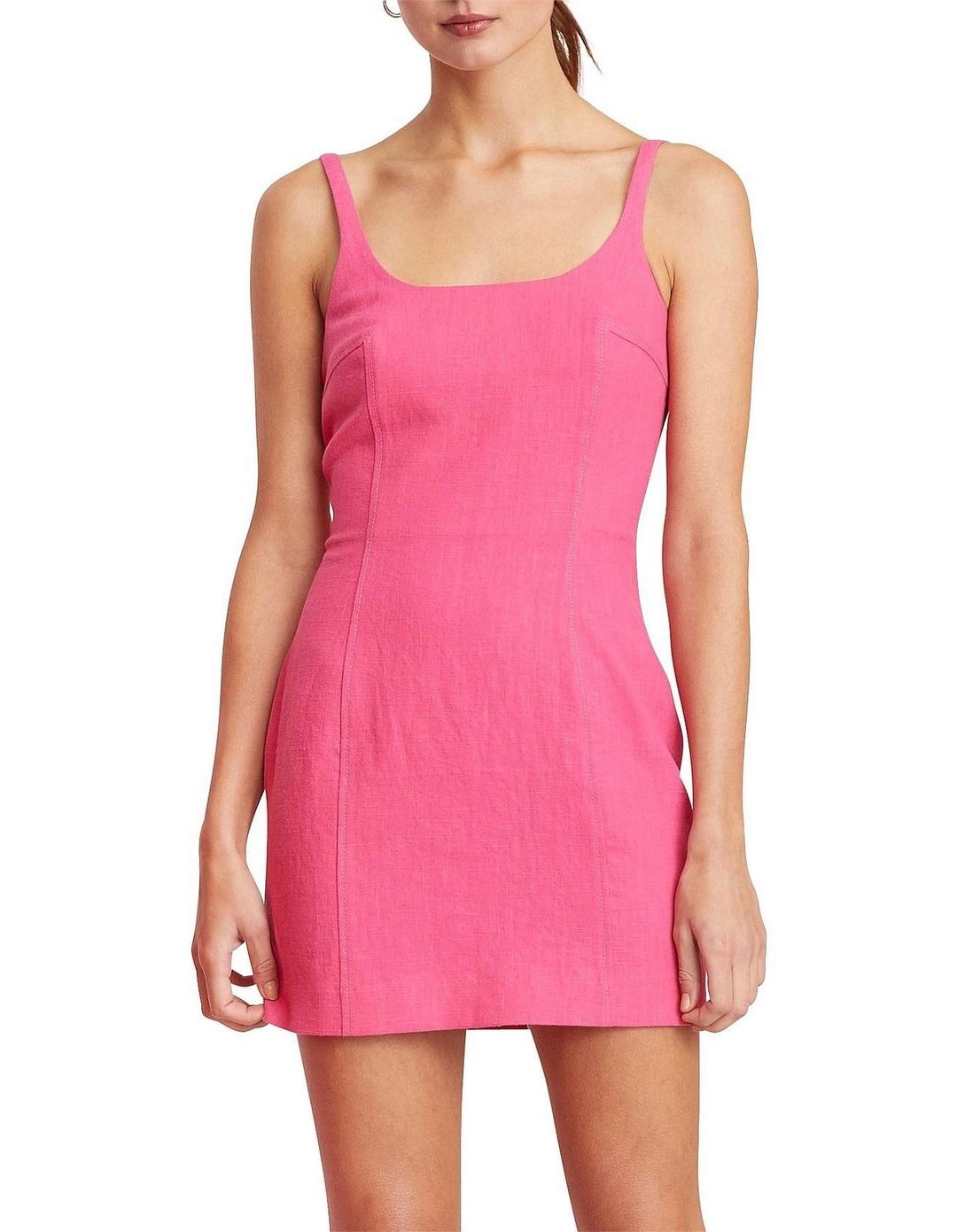 Bec & Bridge Fuchsia Funk Mini Dress Hot Pink Size AU 6 for rent on The Volte - main image