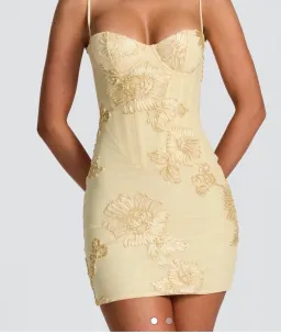 Babyboo Nefertiti mini dress  for rent on The Volte - image 1