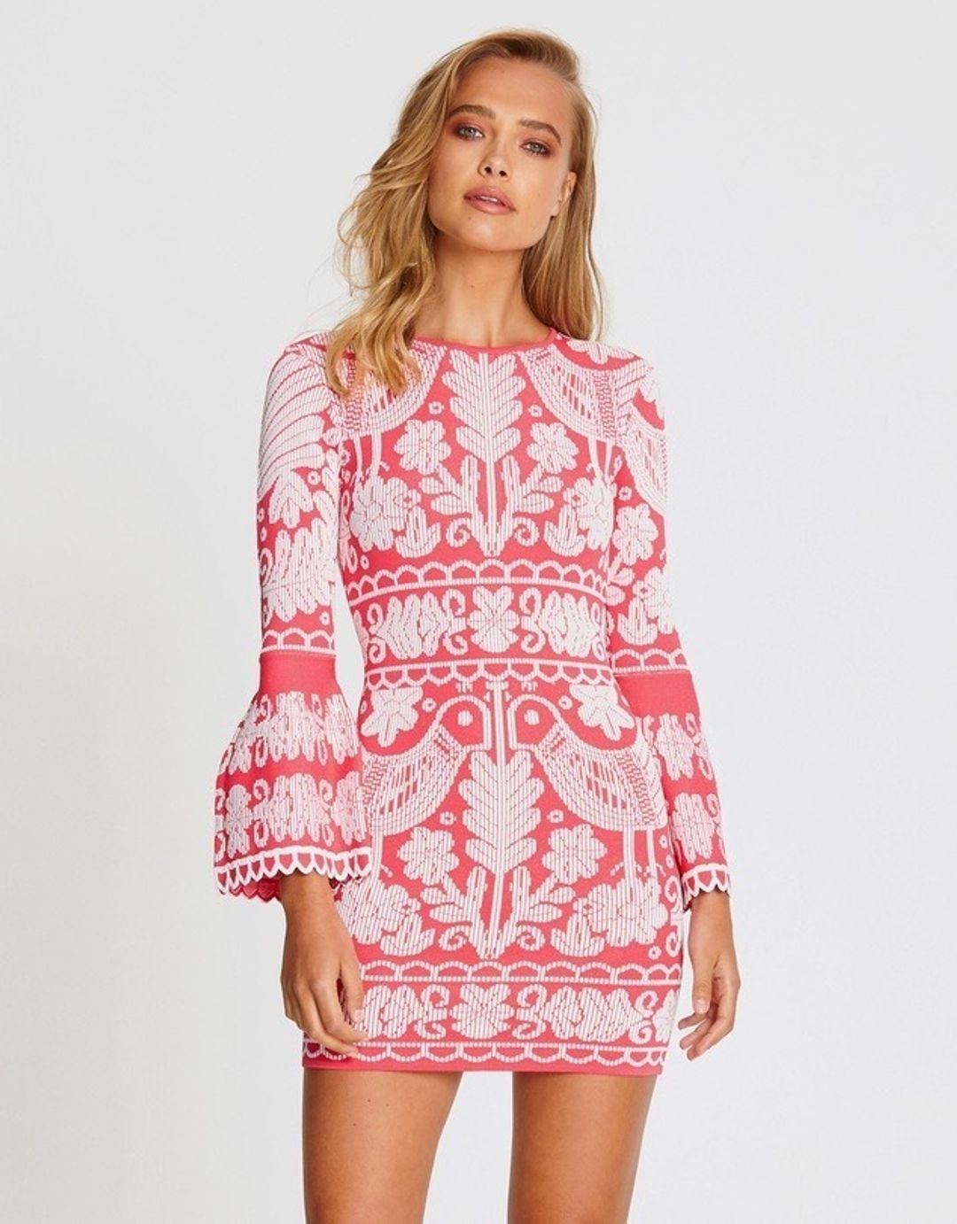 Alice Mccall La Javanaise Mini Dress Lipstick Size 10  for rent on The Volte - main image