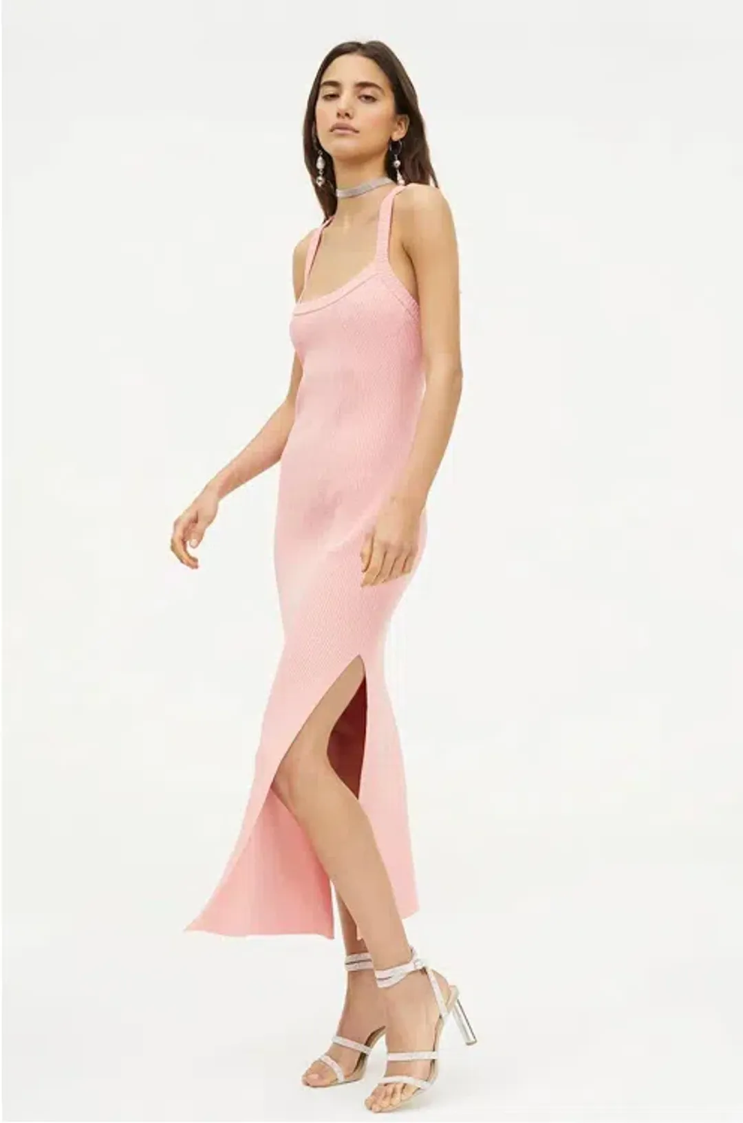 Manning Cartel Sweet Ride Midi Dress In Pink Size 8  for rent on The Volte - main image