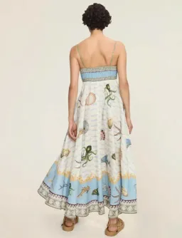 Alemais Bath House Maxi Sundress Multi Print Size AU 10 for rent on The Volte - image 2