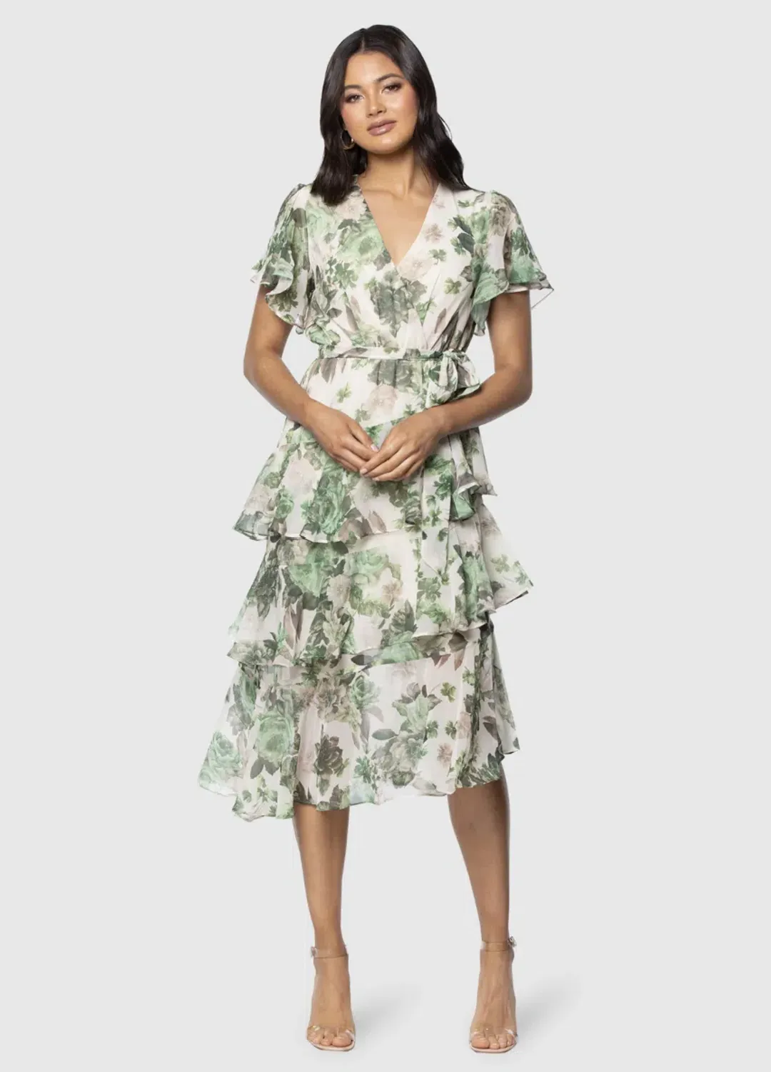 Pilgrim Karol Midi Dress Size 6 for rent on The Volte - main image